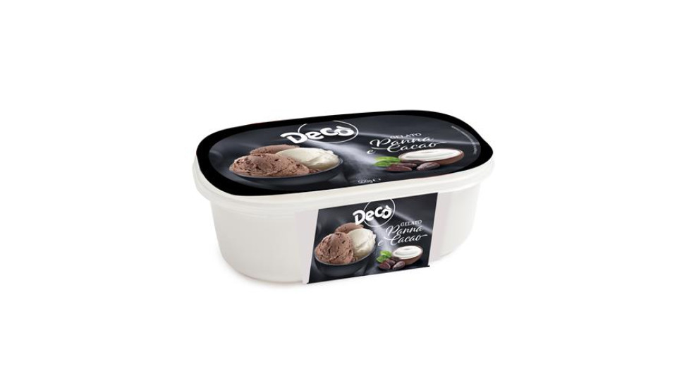Decò gelato panna e cacao