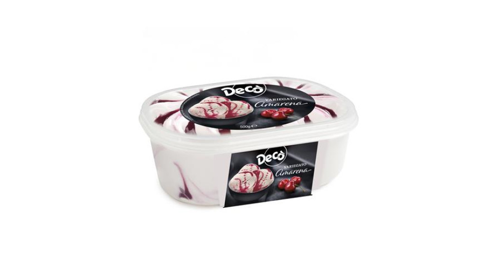 Decò gelato variegato all'amarena