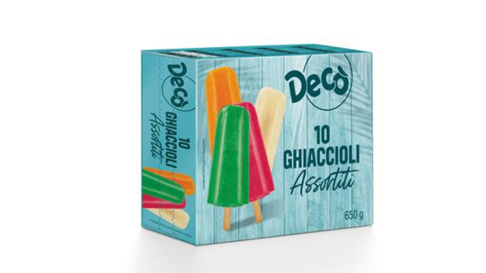 Decò ghiaccioli assortiti