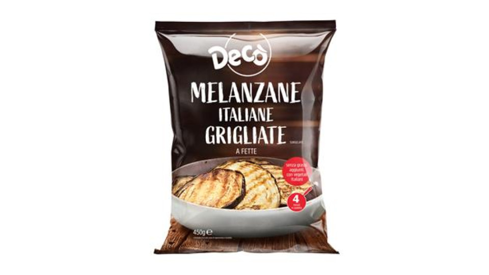 Decò melanzane a fette surgelate