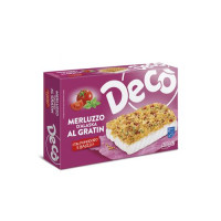 Decò merluzzo al gratin pomodoro e basilico