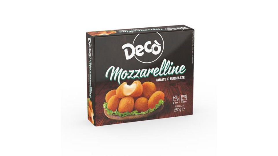 Decò mozzarelline panate