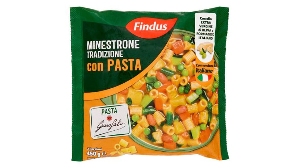 FINDUS MINES.TRAD C/PASTA 450G
