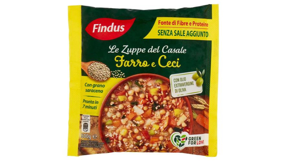 Findus Le Zuppe del Casale Farro e Ceci 500 g