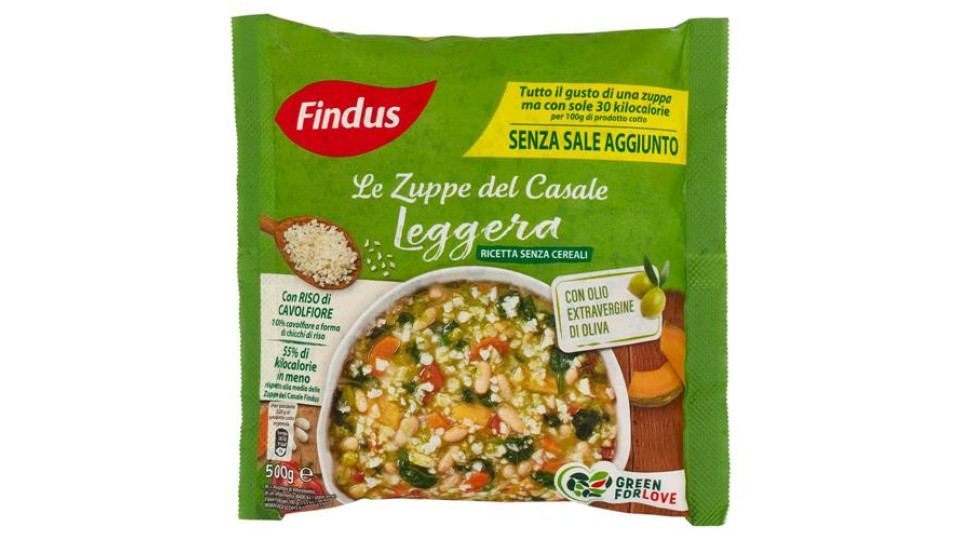 Findus Le Zuppe del Casale Leggera - Senza Cereali 500 g