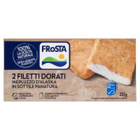 Frosta Filetti Dorati Merluzzo dalla Norvegia in Sottile Panatura 250 g