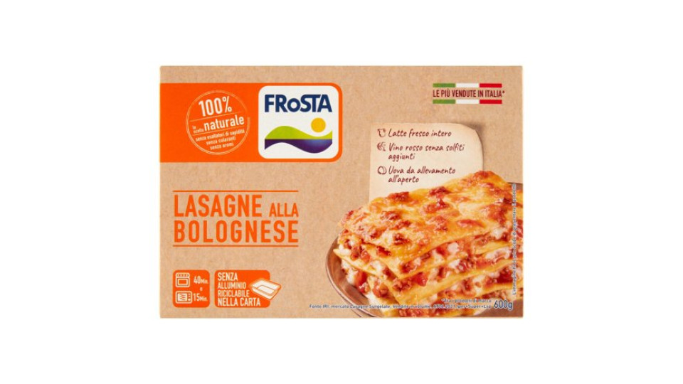 Frosta Lasagne alla Bolognese 600 g