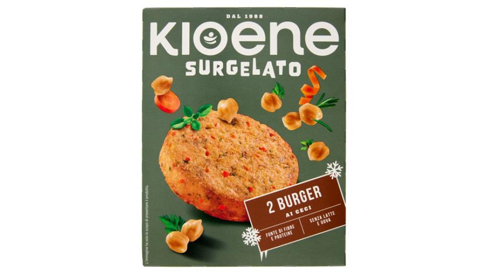 Kioene Burger ai Ceci Surgelato 160 g