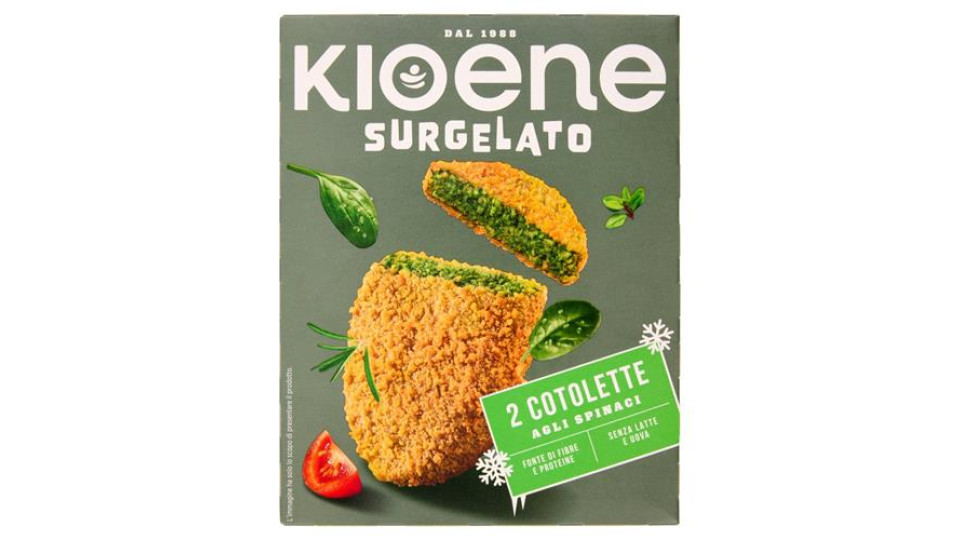 Kioene Cotoletta con Spinaci Surgelato 160 g