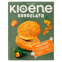 Kioene miniburger l'originale con Zucca, Carote e Rosmarino Surgelato 160 g