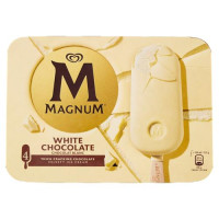 Magnum White Chocolate 4 gelati 294 g