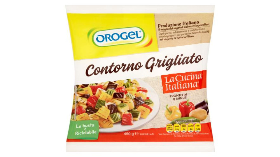 Orogel La Cucina Italiana Contorno Grigliato Surgelati 450 g