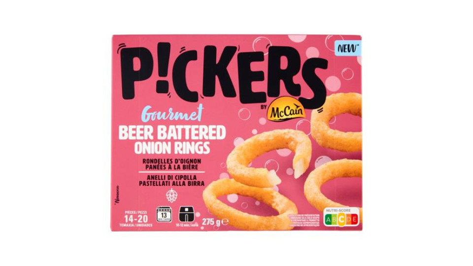 PICKERS ONION RINGS BEER 275GR
