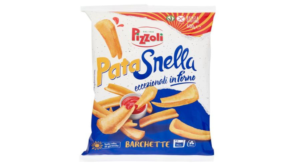 Pizzoli PataSnella Barchette 600 g