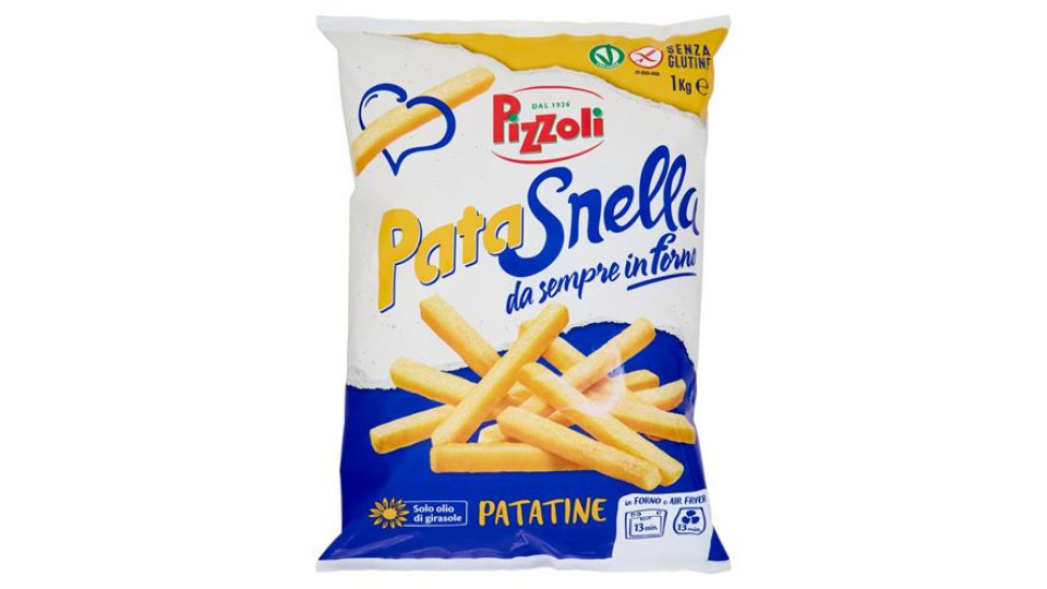 Pizzoli PataSnella Patatine 1 Kg