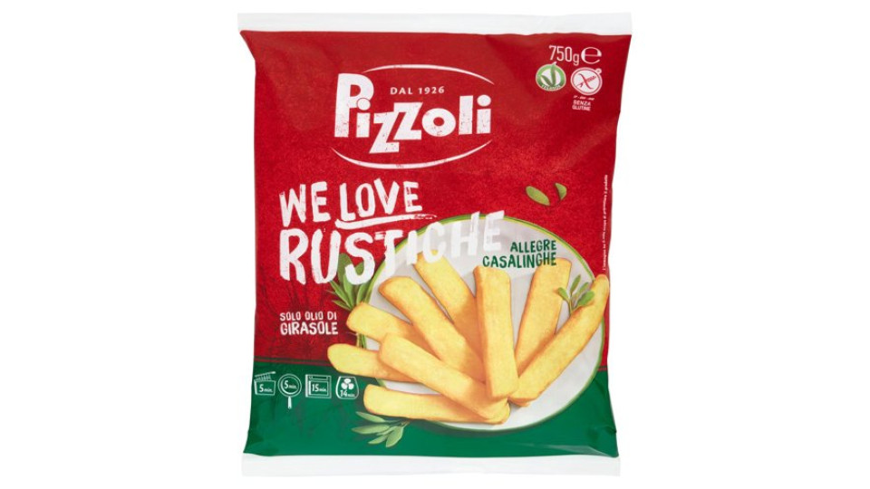 Pizzoli We Love Rustiche 750 g