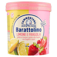 Sammontana Barattolino Classico Fragola e Limone 500 g