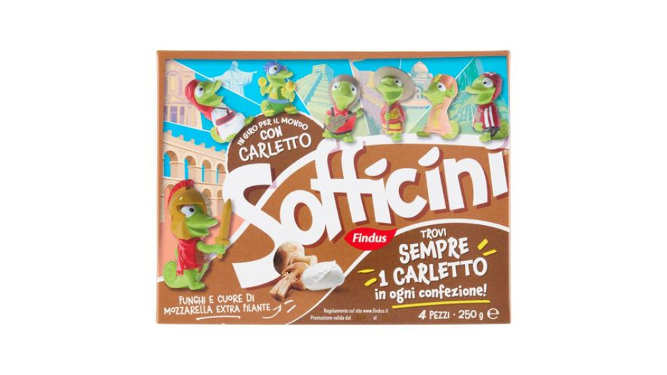 Sofficini Findus 4 Sofficini Funghi Più Mozzarella 250 g