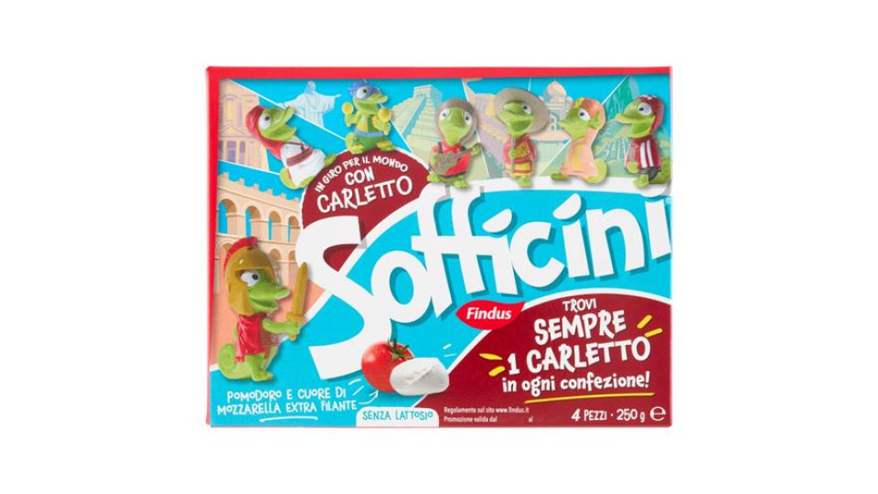 Sofficini Findus 4 Sofficini Pomodoro più Mozzarella Senza Lattosio 250 g