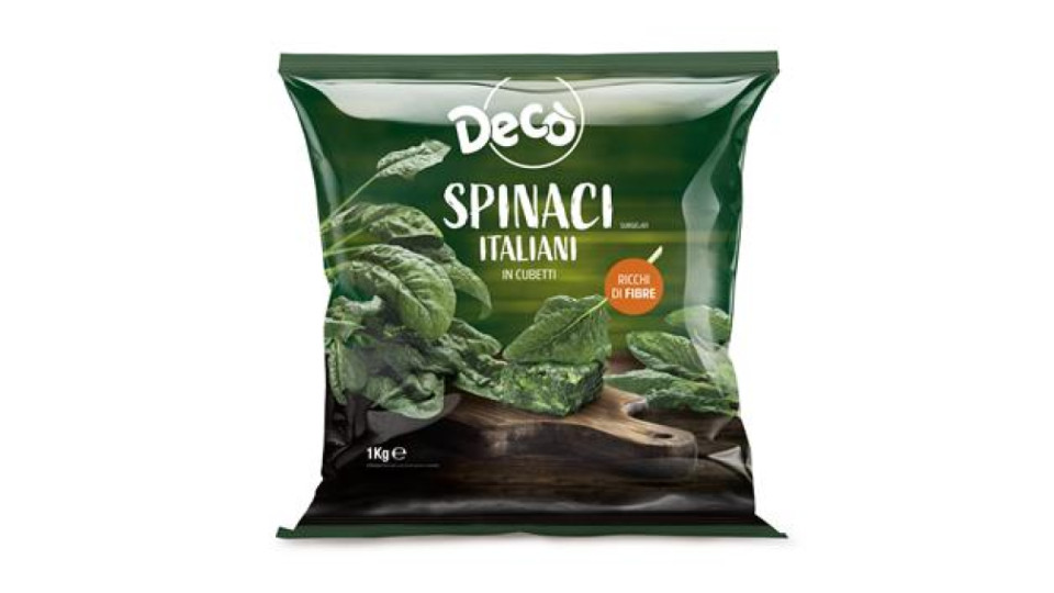 Spinaci In Cubetti Kg 1