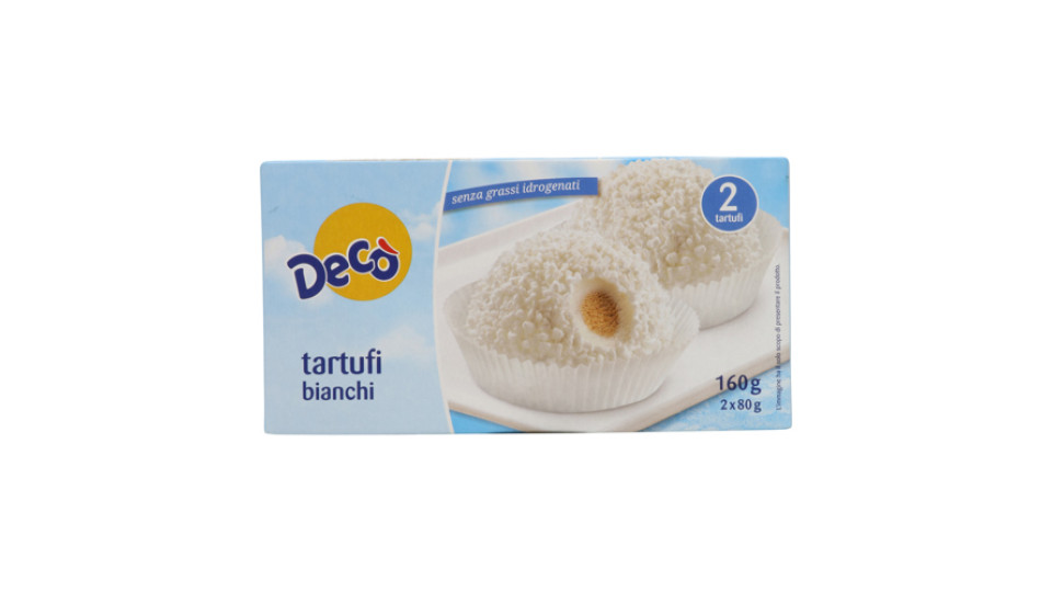 Tartufi Bianchi 2 Pezzi Gr 160