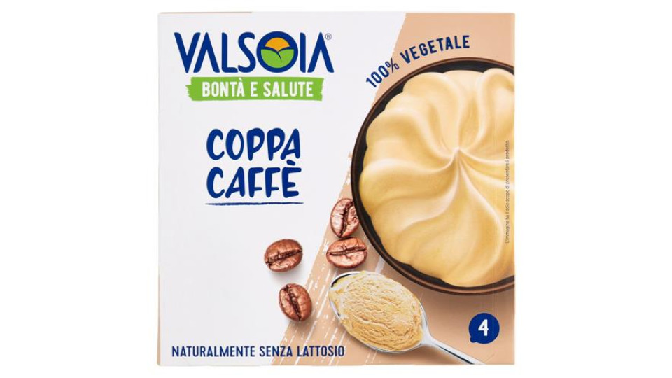 Valsoia Bontà e Salute Coppa Caffè 4 x 70 g