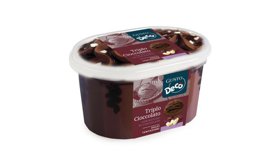 Vaschetta Triplo Cioccolato Gr 200