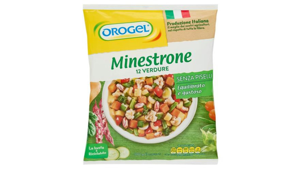 Verdure miste per minestrone. Surgelate