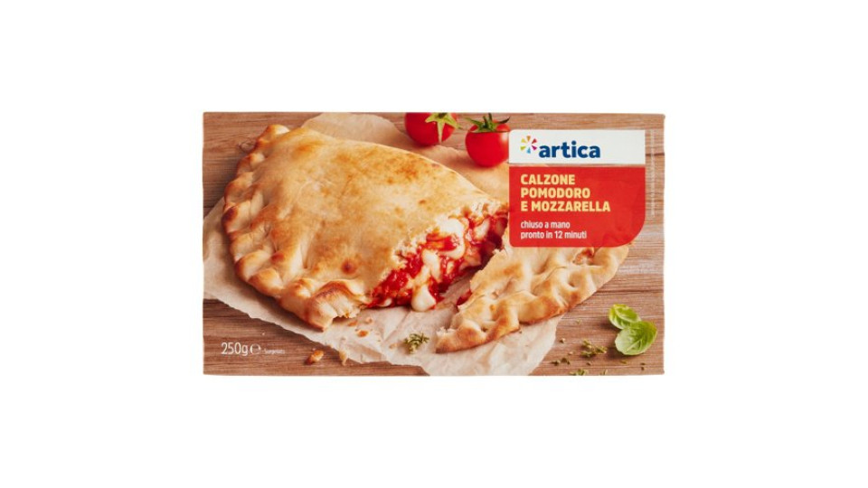 artica Calzone Pomodoro e Mozzarella Surgelato 250 g