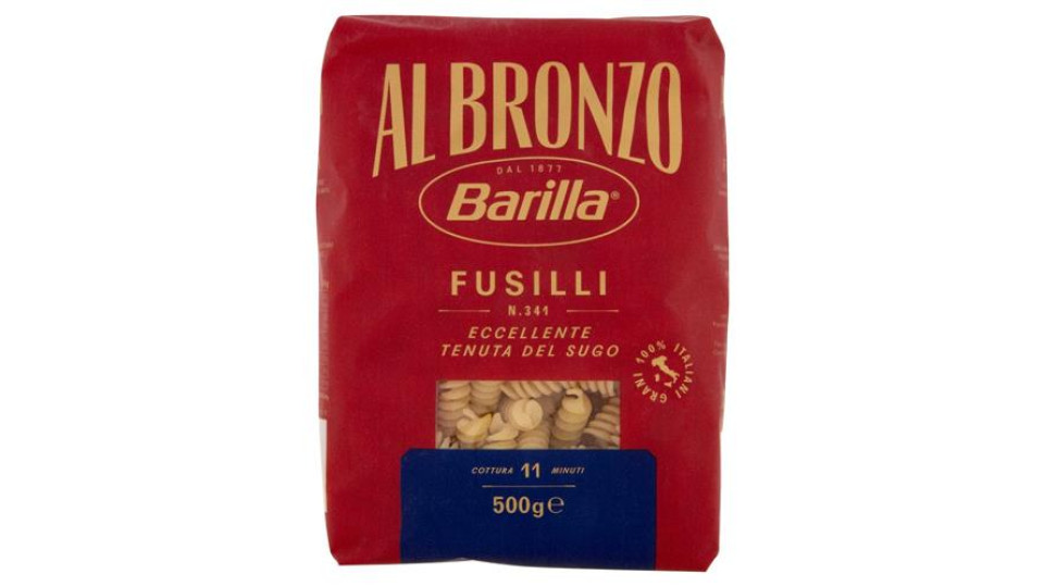 Barilla Al Bronzo Pasta Fusilli 500g
