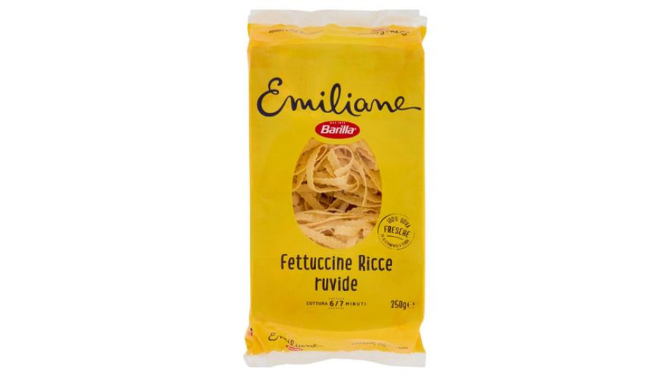 Barilla Emiliane Fettuccine ricce all'uovo 250g