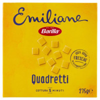 Barilla Emiliane Quadretti Pasta all'Uovo 275 g