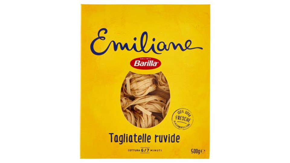 Barilla Emiliane Tagliatelle Pasta all'Uovo 500g