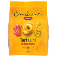 Barilla Emiliane Tortellini con Prosciutto Crudo Pasta all'Uovo Ripiena 500g