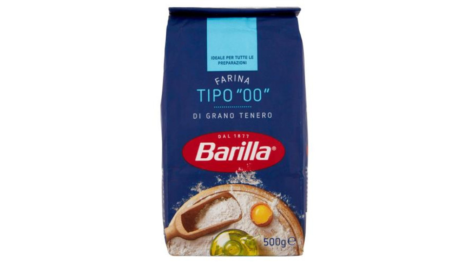 Barilla Farina Tipo "00" di Grano Tenero 500 g