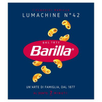 Barilla Pasta Lumachine n.42 100% Grano Italiano 500g