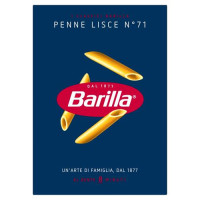 Barilla Pasta Penne Lisce n.71 100% grano italiano 500g