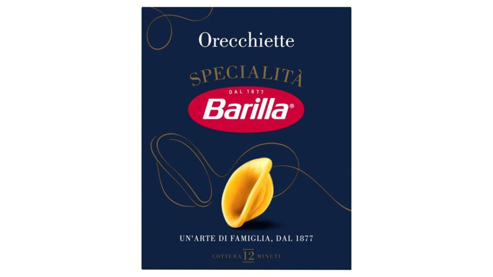Barilla Pasta Specialità Orecchiette Pugliesi 100% grano italiano 500g