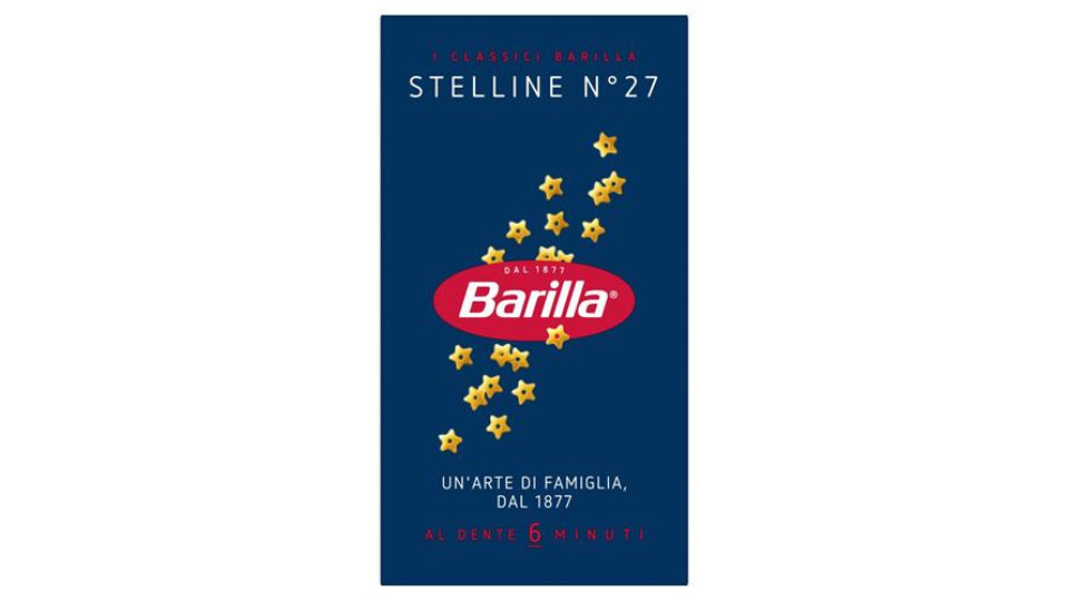 Barilla Pasta Stelline n.27 100% Grano Italiano 500g