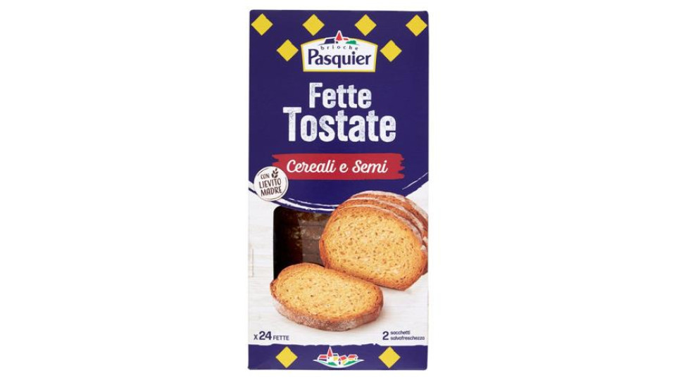 Brioche Pasquier Fette Tostate 9 Cereali 24 Fette 240 g