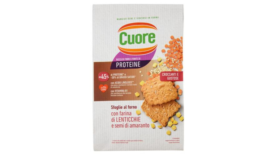 CUORE SFOGLIE 170GR LENTICCHIE
