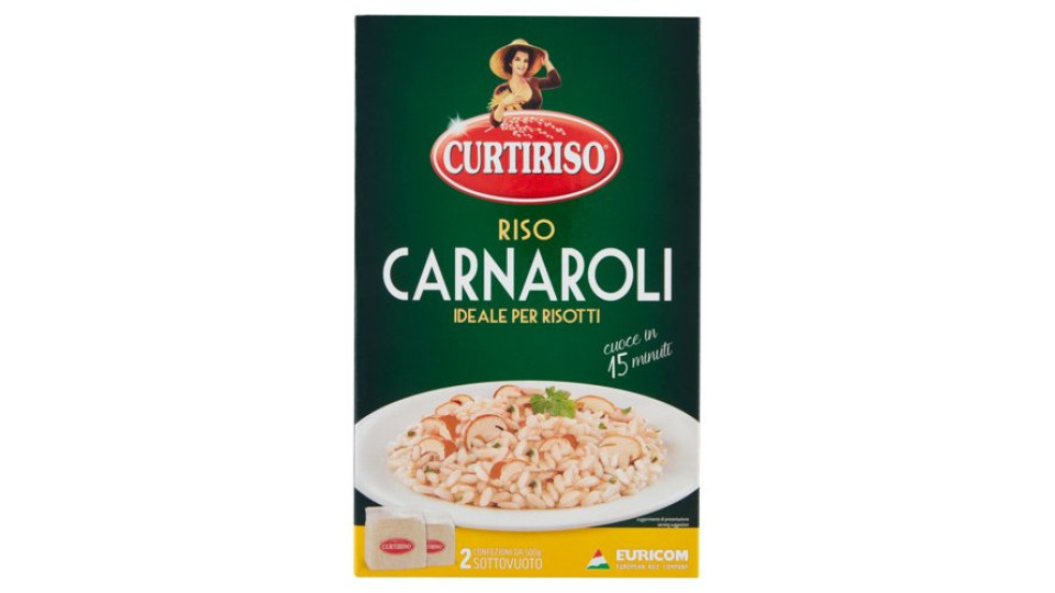 Curtiriso Riso Carnaroli 2 x 500 g