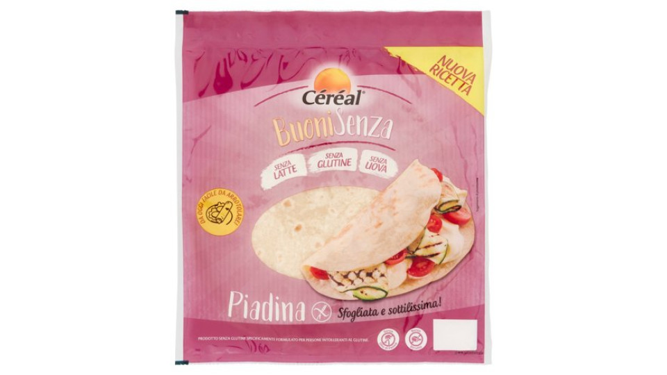 Céréal BuoniSenza Piadina 2 x 100 g