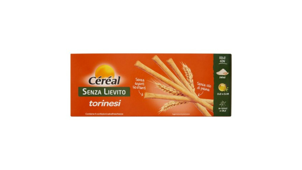 Céréal Senza Lievito torinesi 4 x 50 g