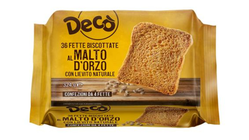 DECO FETTE BISC.MALTO ORZO 324