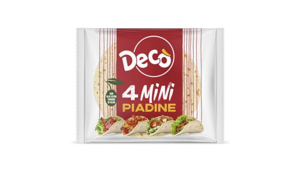 DECO MINI PIADINA EVO 4PZ 100G