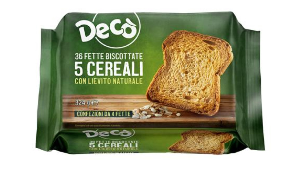 DECO' FETTE BISCOTTATE AI CEREALI