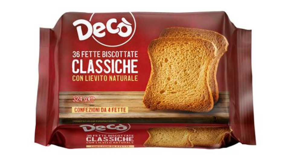 DECO' FETTE BISCOTTATE CLASSICHE