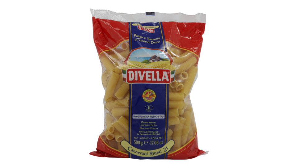 DIVELLA CANNERONI RIGATI 500GR