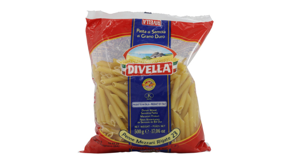 DIVELLA PENNE MEZZANI RIG.500G